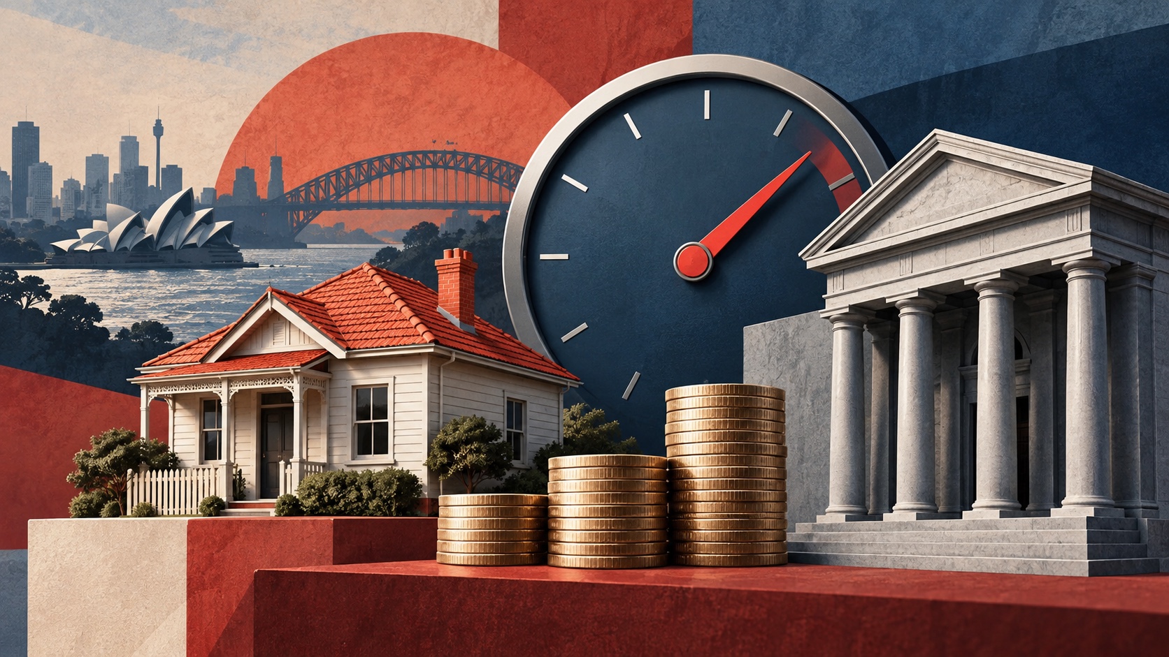 Editorial illustration: A small Australian-house model; not an event photograph or official product image.