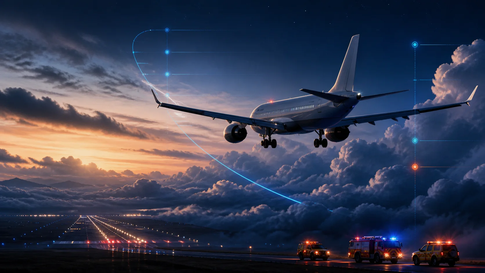 AI-generated editorial illustration; not a photograph of the reported event.